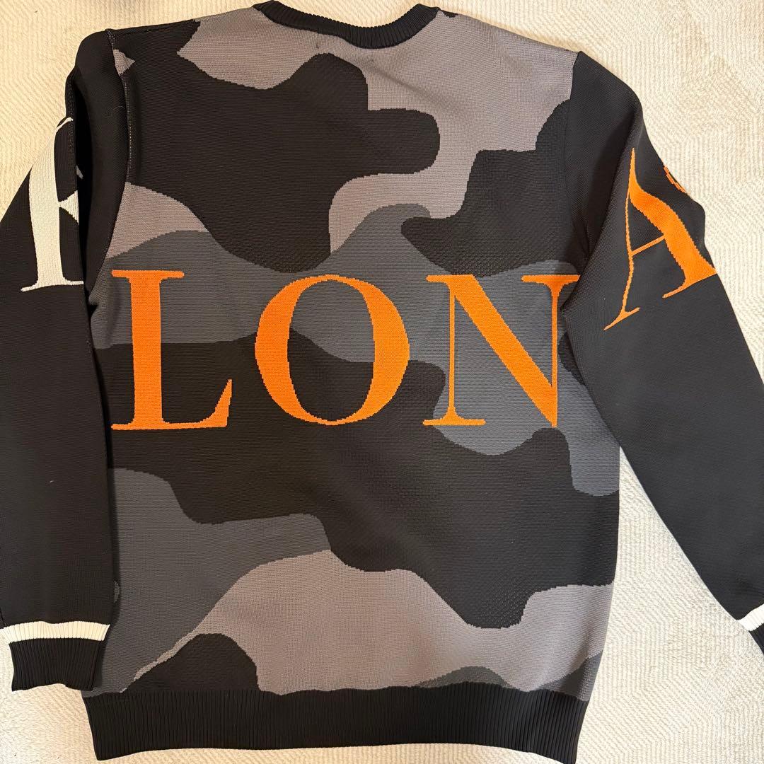 MARK & LONA カモフラ柄 ニット