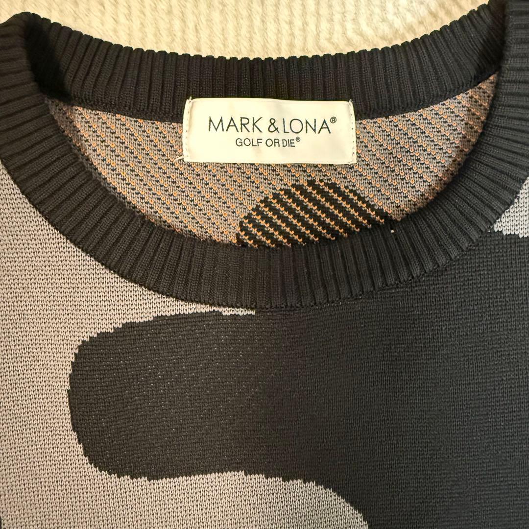 MARK & LONA カモフラ柄 ニット