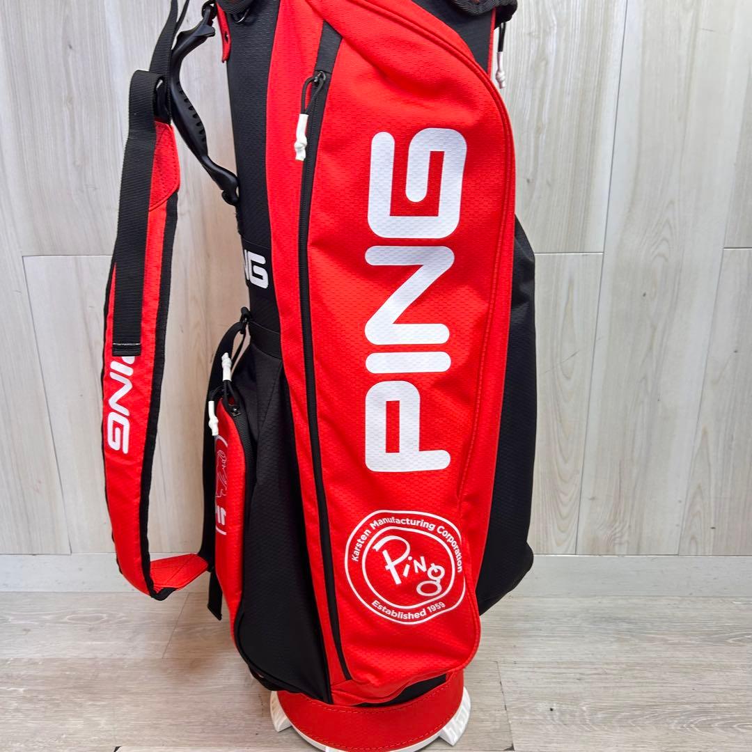 【ゴルフ】PING ピン キャディバッグ 軽量　6分割