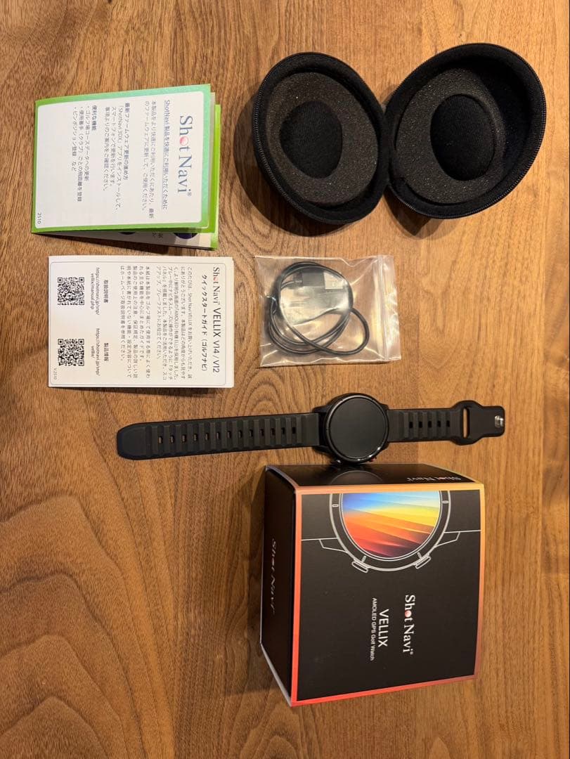 Shot Navi VELLIX AMOLED GPS ゴルフ　ウォッチ
