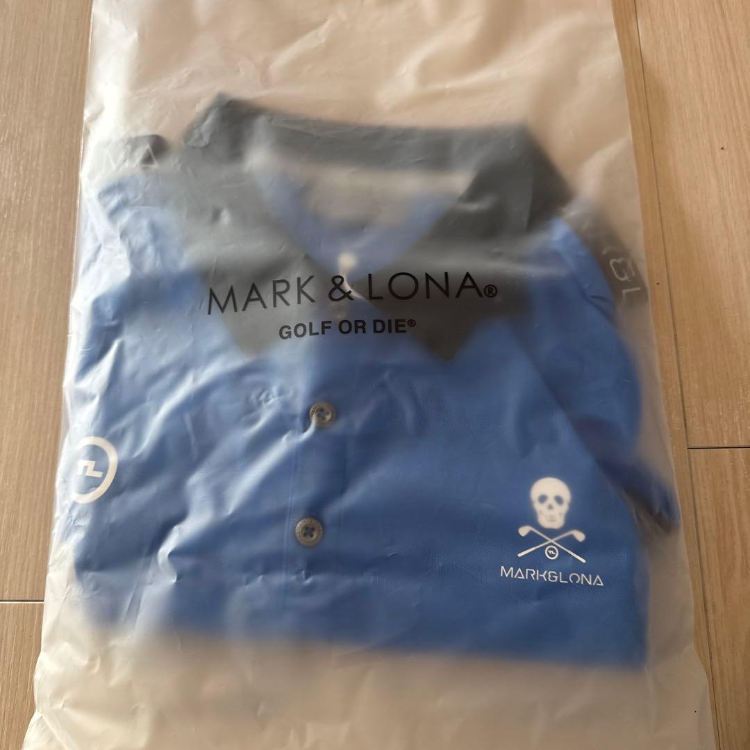 新品未使用　MARK &LONA マーク＆ロナ半袖ゴルフシャツ　L