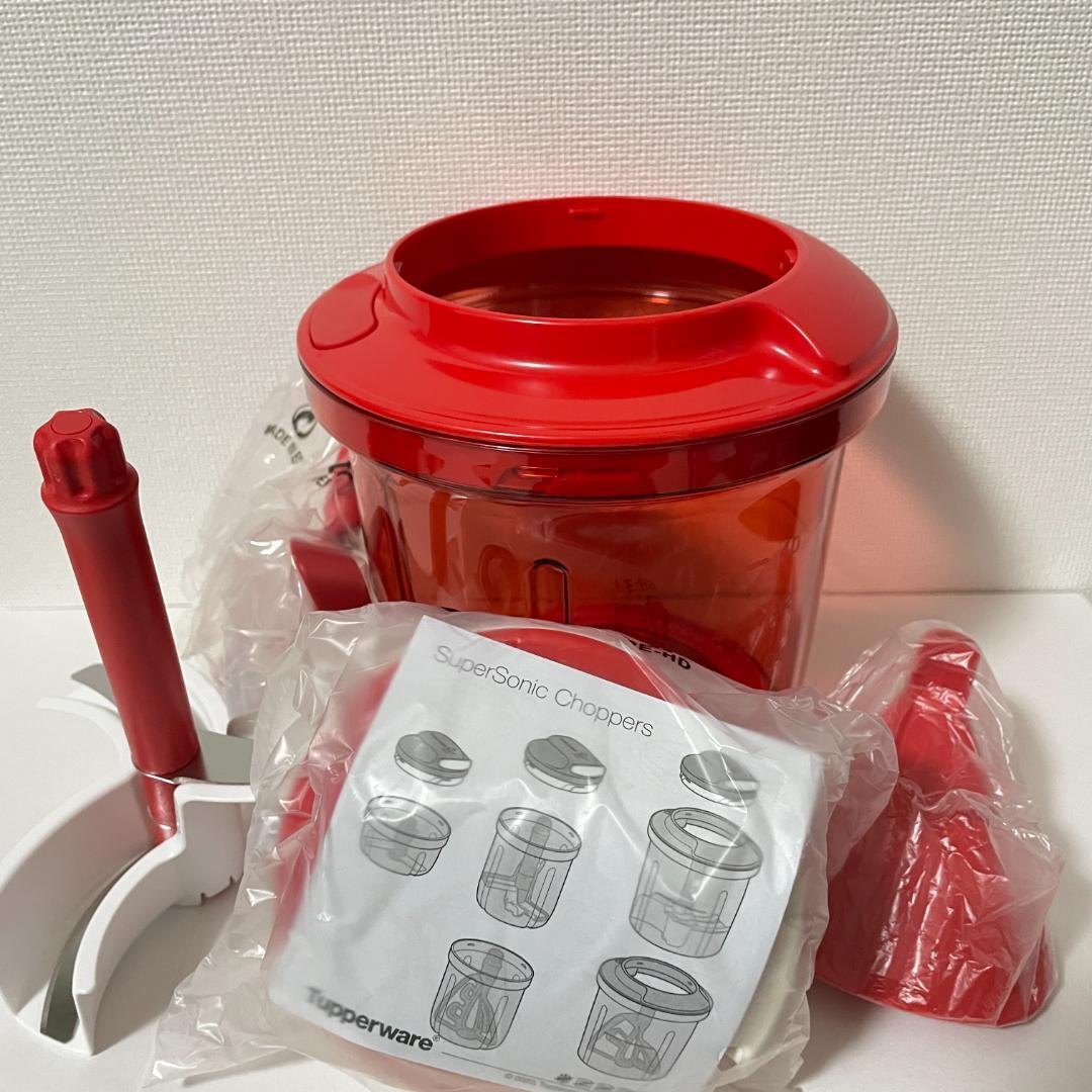 【新品未使用】Tupperware スーパーソニック パーフェクトシェフ送料無料