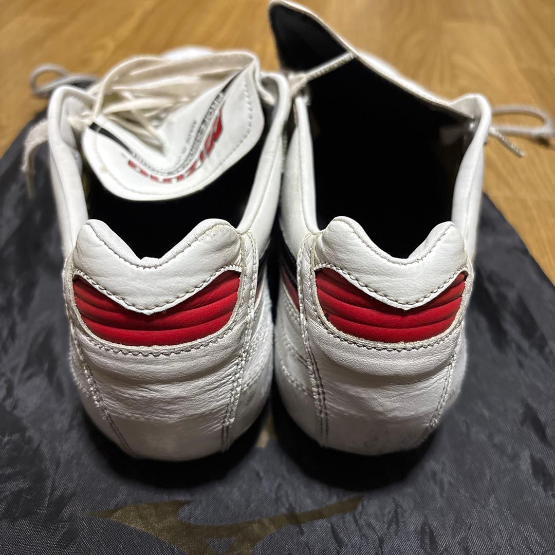 Mizuno Morelia ホワイトスパイク 収納袋付き