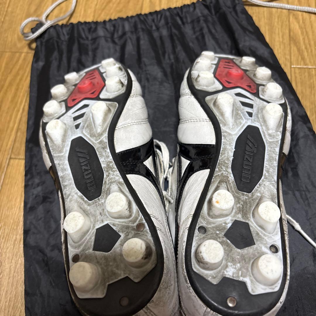 Mizuno Morelia ホワイトスパイク 収納袋付き