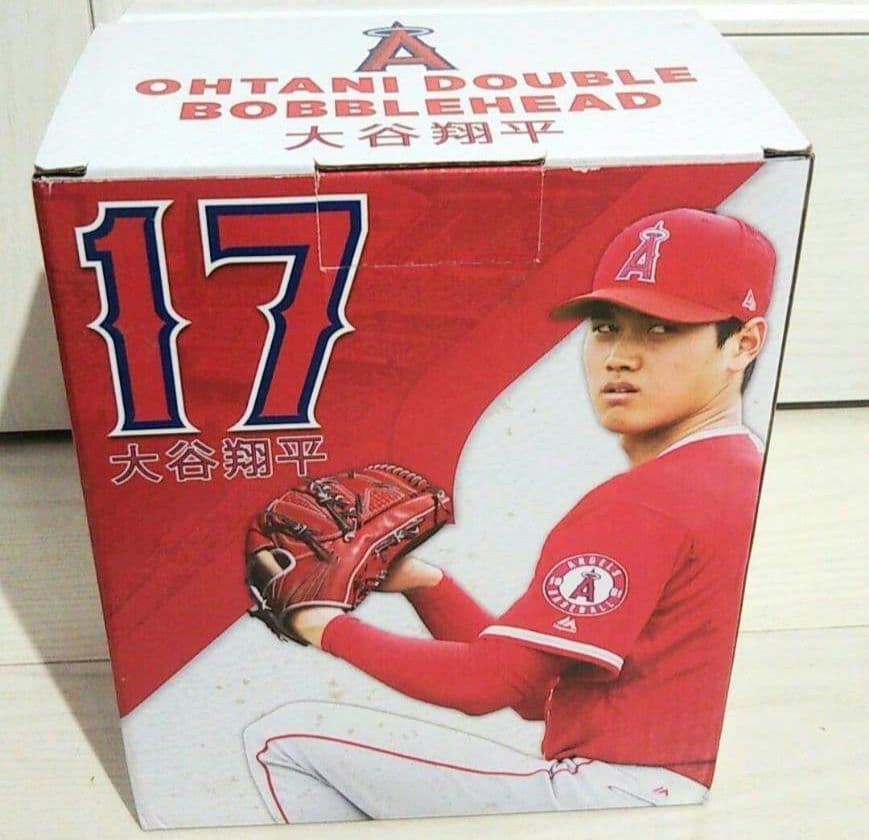 二刀流！【迅速発送！】球場配布 非売品 大谷翔平 ボブルヘッド エンジェルス