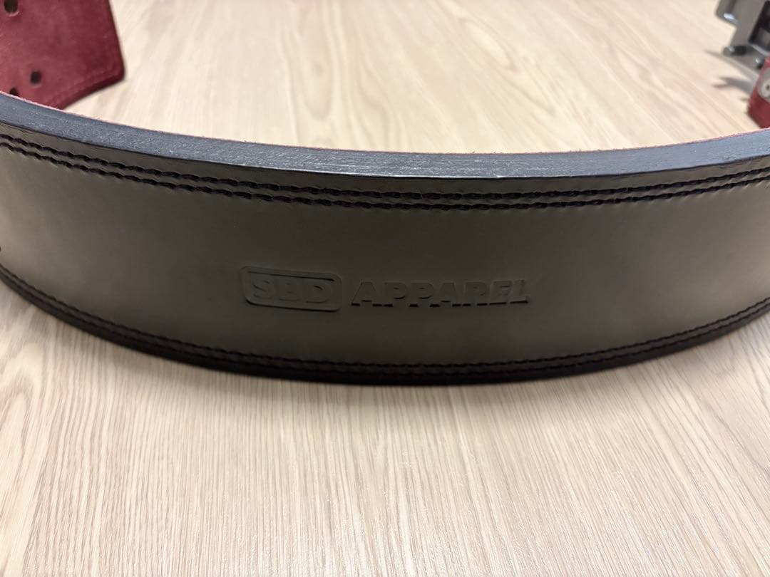 [中古品]SBD トレーニング・パワーベルト Sサイズ13ミリ