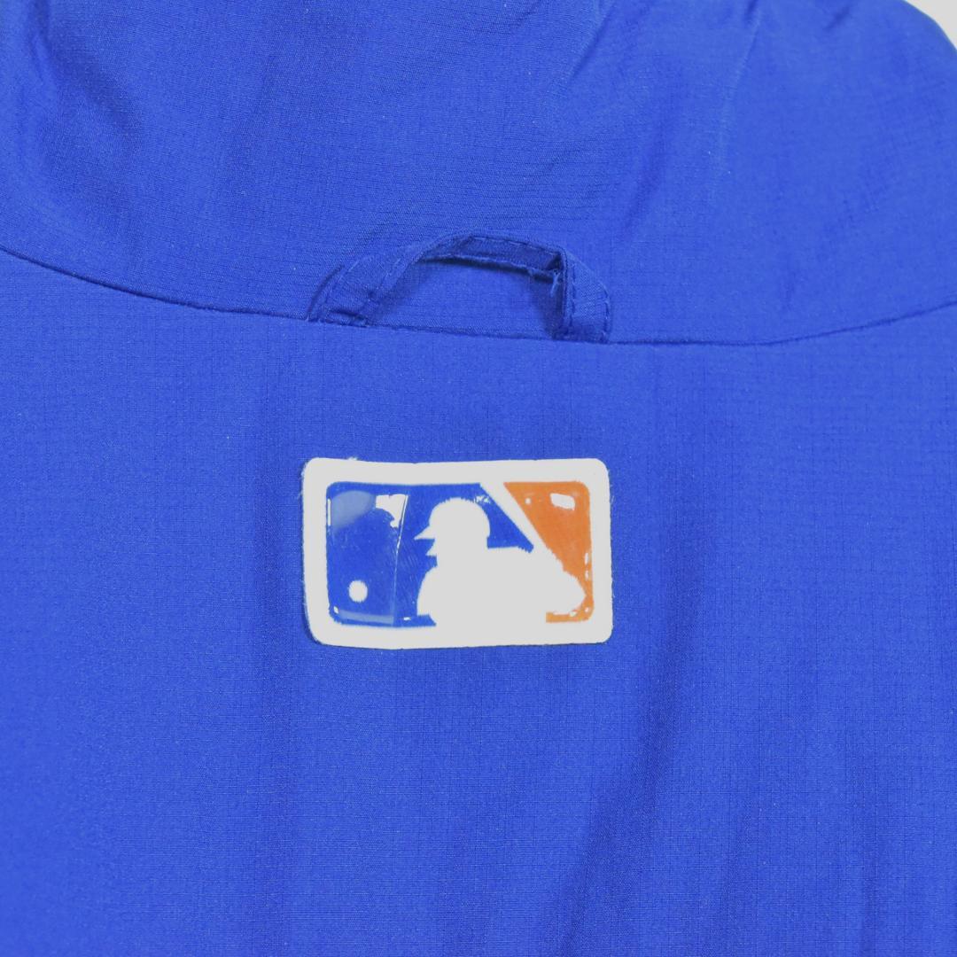Majestic MLB Mets フルジップジャケット 青 オレンジ