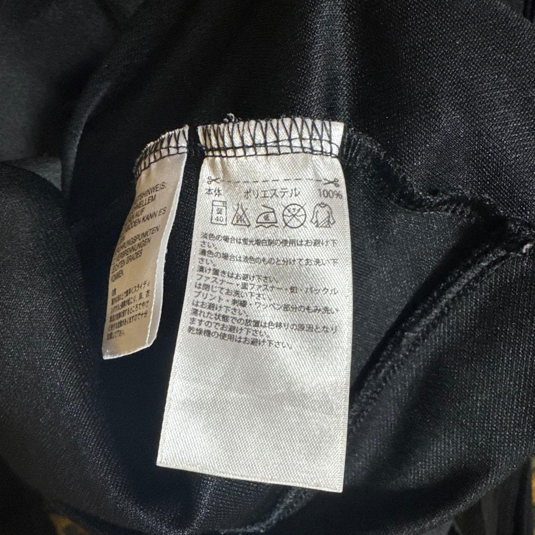 adidas 黒　上下セットO size 長袖　football Futsal
