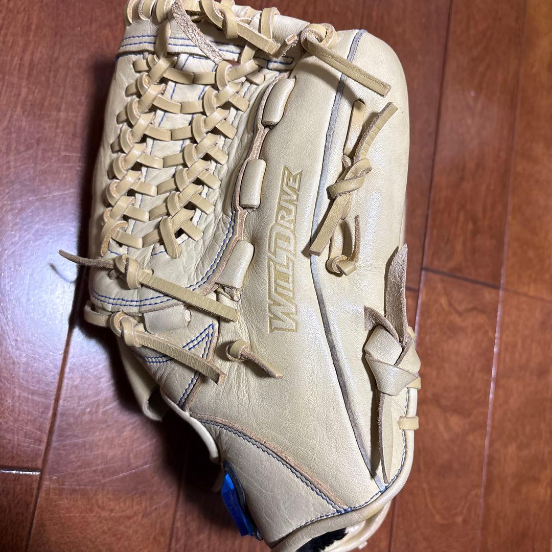 軟式グラブ 投手ピッチャー用 WILLDRIVE BLUE