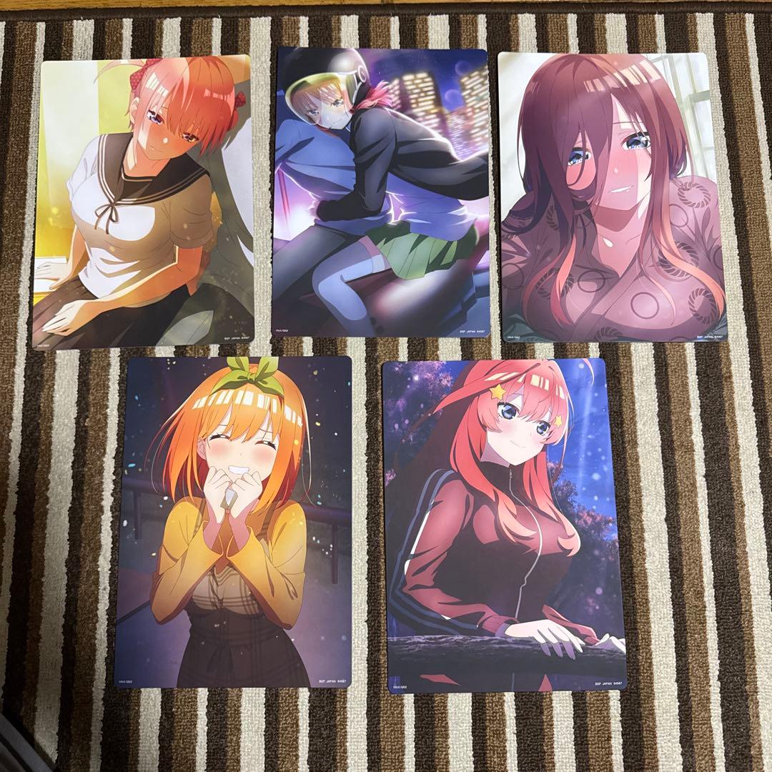 一番くじ　五等分の花嫁＊ 〜memorial collections〜 セット