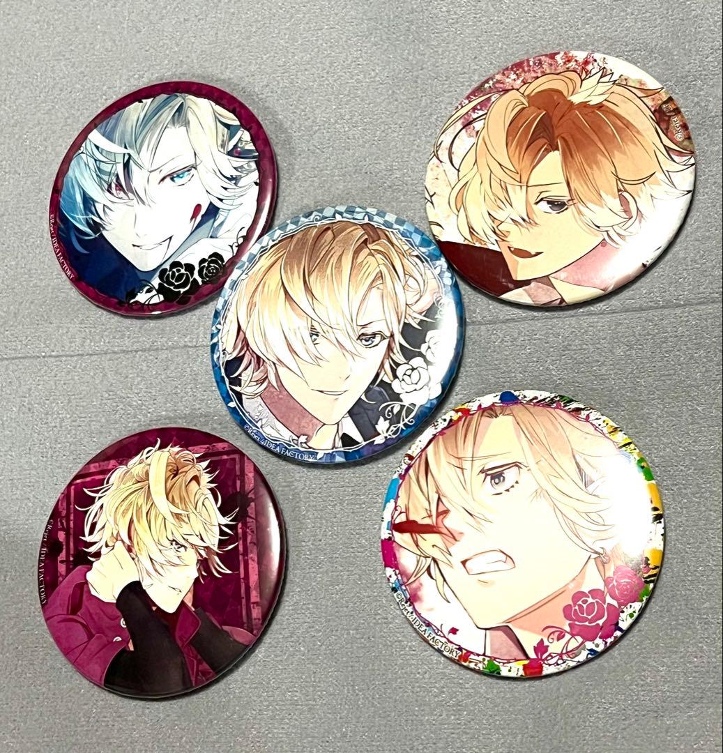 DIABOLIKLOVERS 無神コウ 缶バッジ 25枚セット