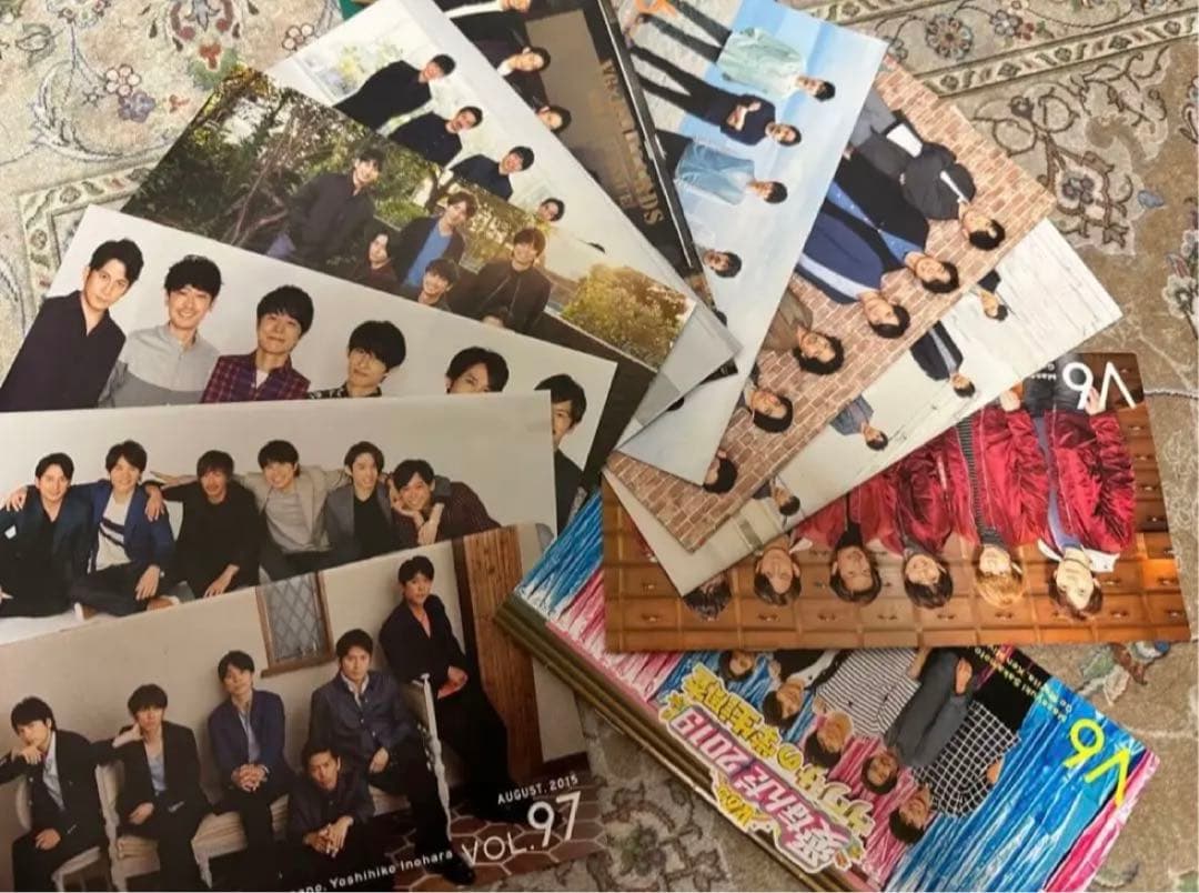 V6 まとめ売り ポスター DVD 会報 6人のキズナ