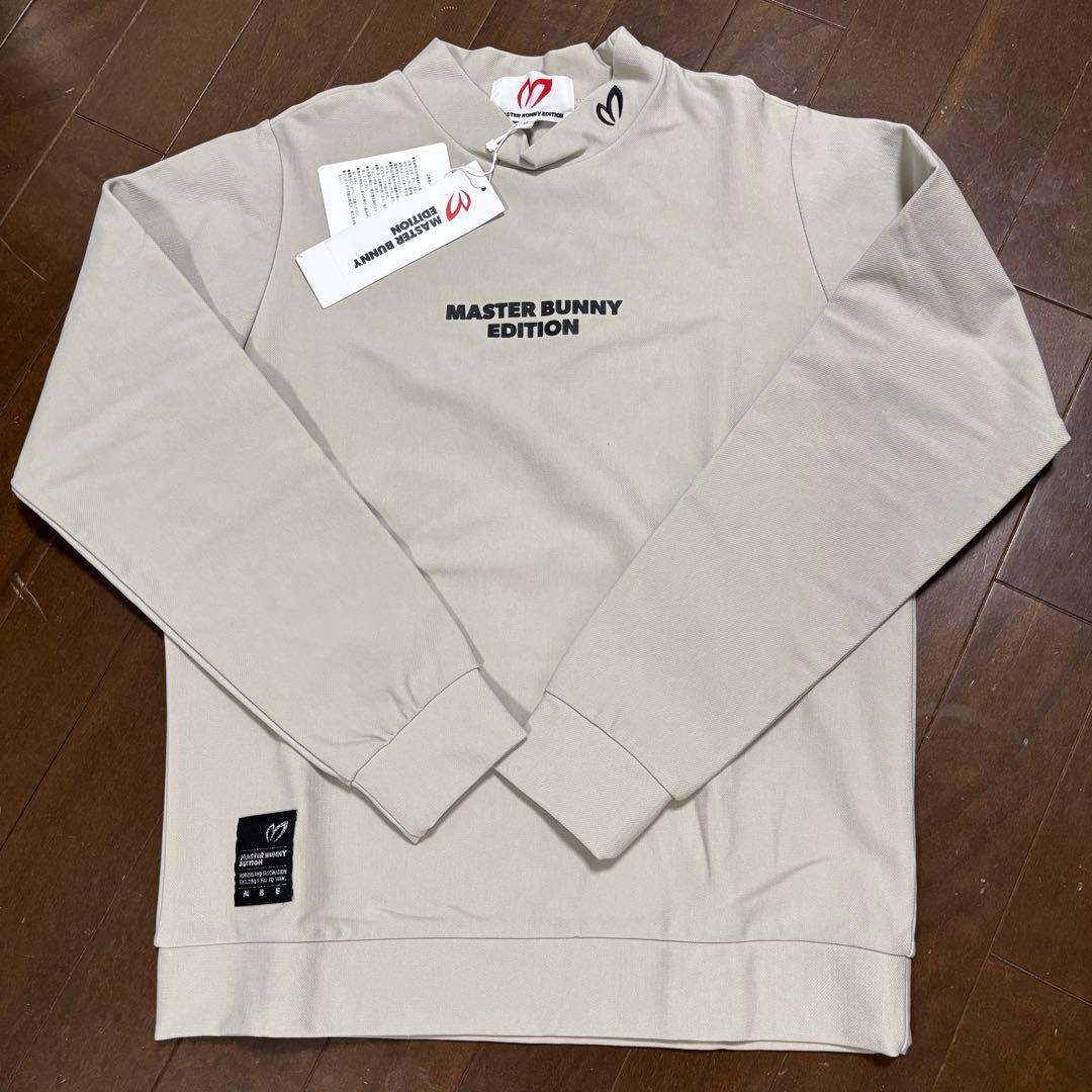秋冬長袖ハイネック★マスターバニーエディション新品未使用★Sサイズ0ベージュ