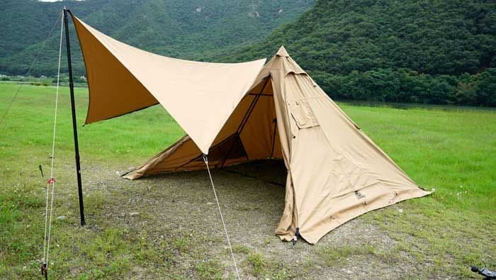 GO glamping 山稜二又ティピーテントTC180
