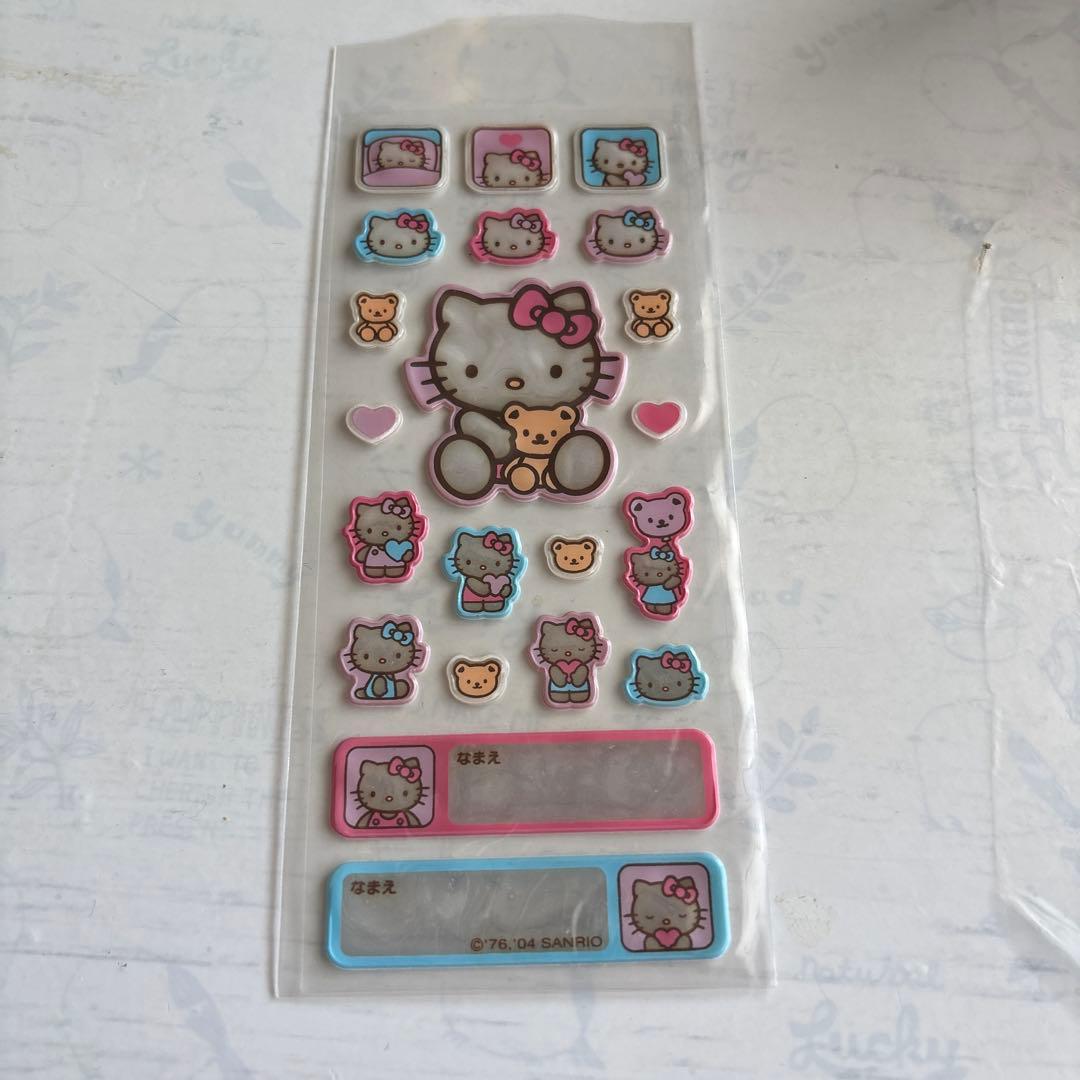 ハローキティシールセット　レトロ貴重品