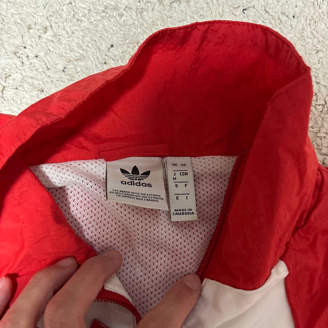 adidas ジャージ上下セット レッド
