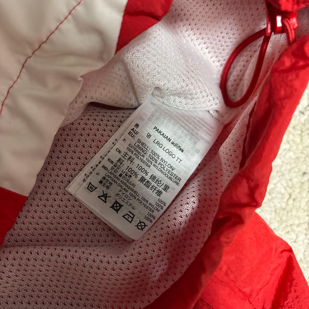 adidas ジャージ上下セット レッド