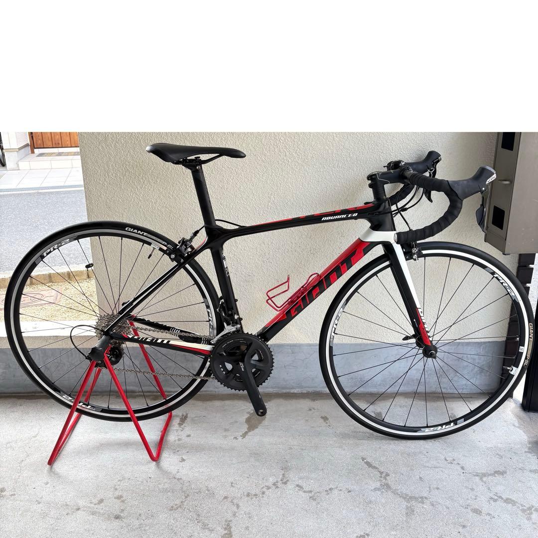GIANT TCR ADV2 2016 XS 極美品 トータル走行10kmほど