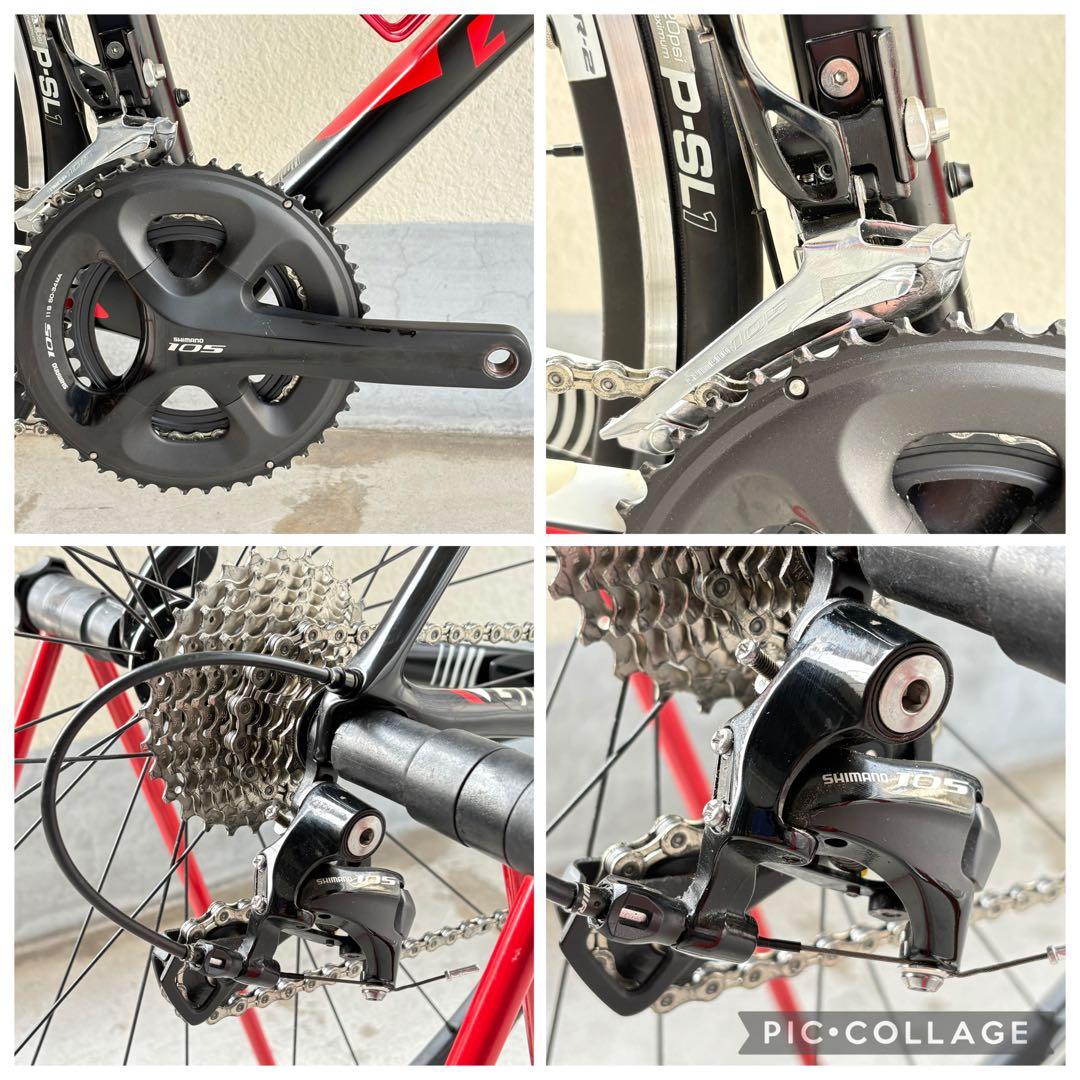 GIANT TCR ADV2 2016 XS 極美品 トータル走行10kmほど