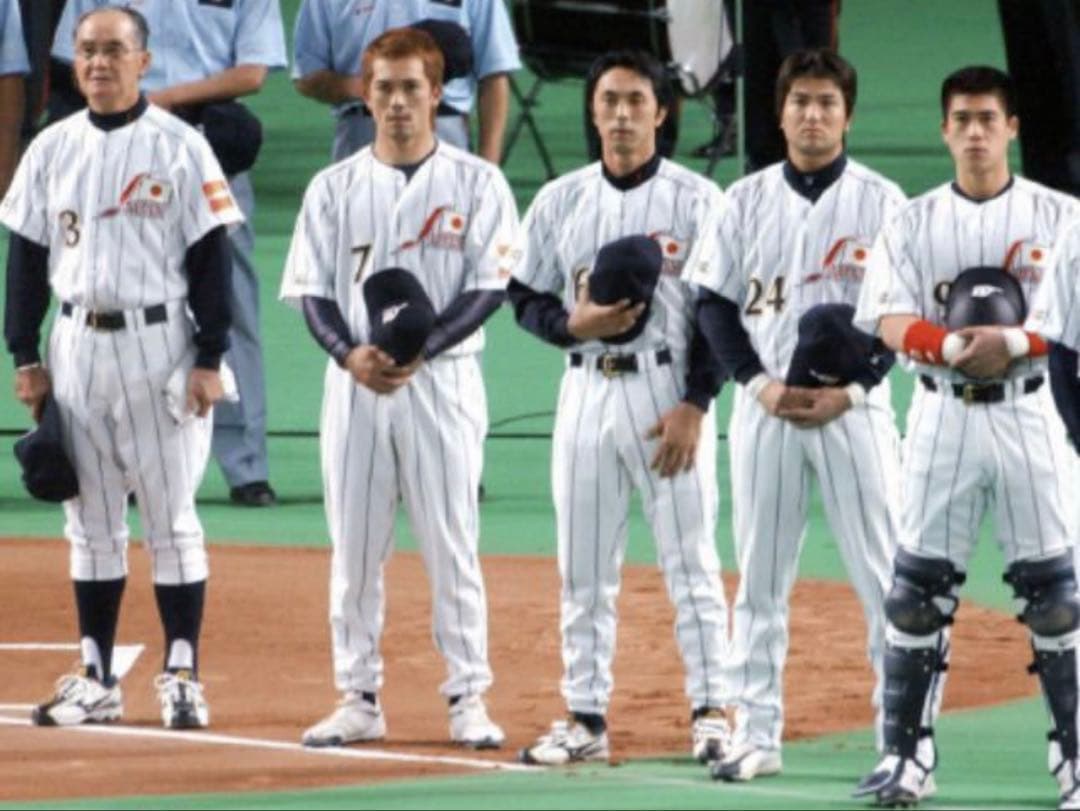2003アジア野球選手権　日本代表　長嶋茂雄監督ユニフォーム　ミズノプロ