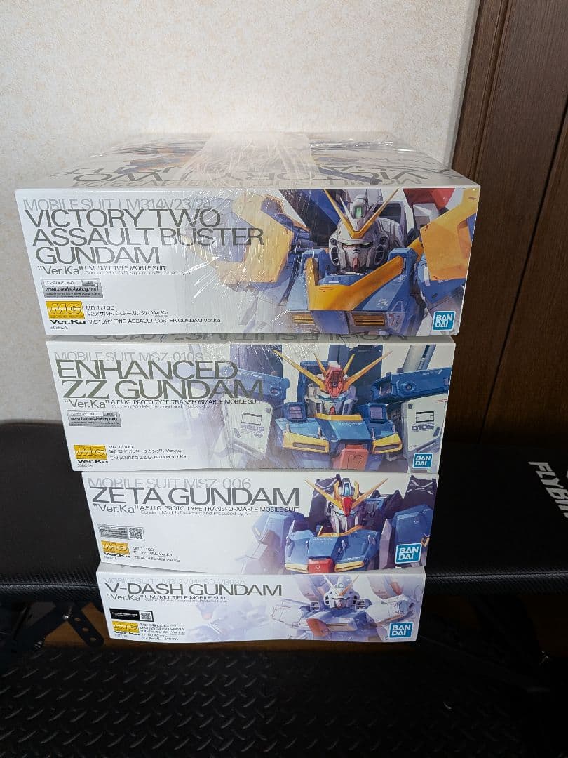 MG Ver.Ka 4体セット Z ZZ v2アサルトバスター Vダッシュ