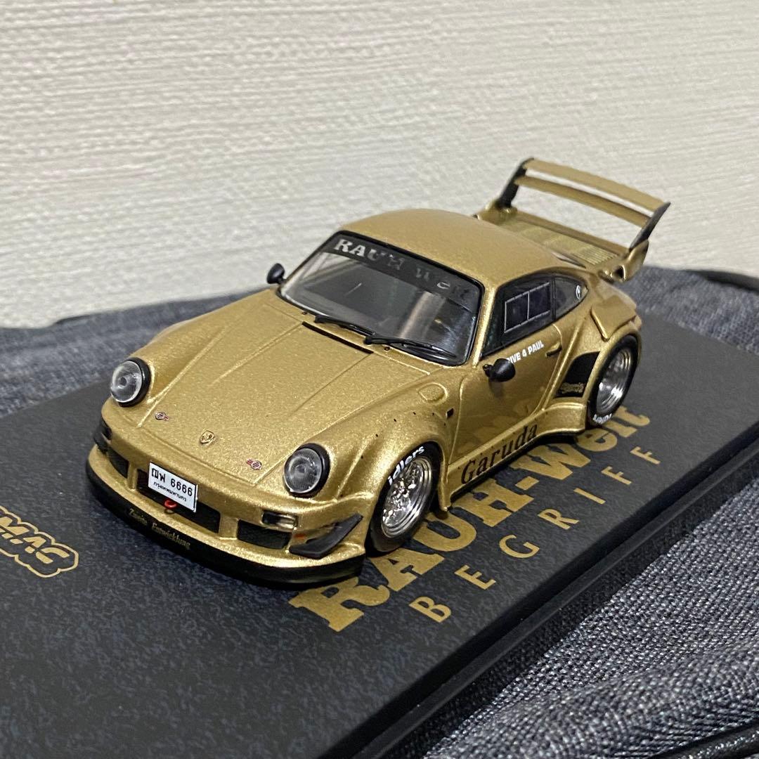 Tarmac Works 1/43 ポルシェ911 930 RWB ゴールド