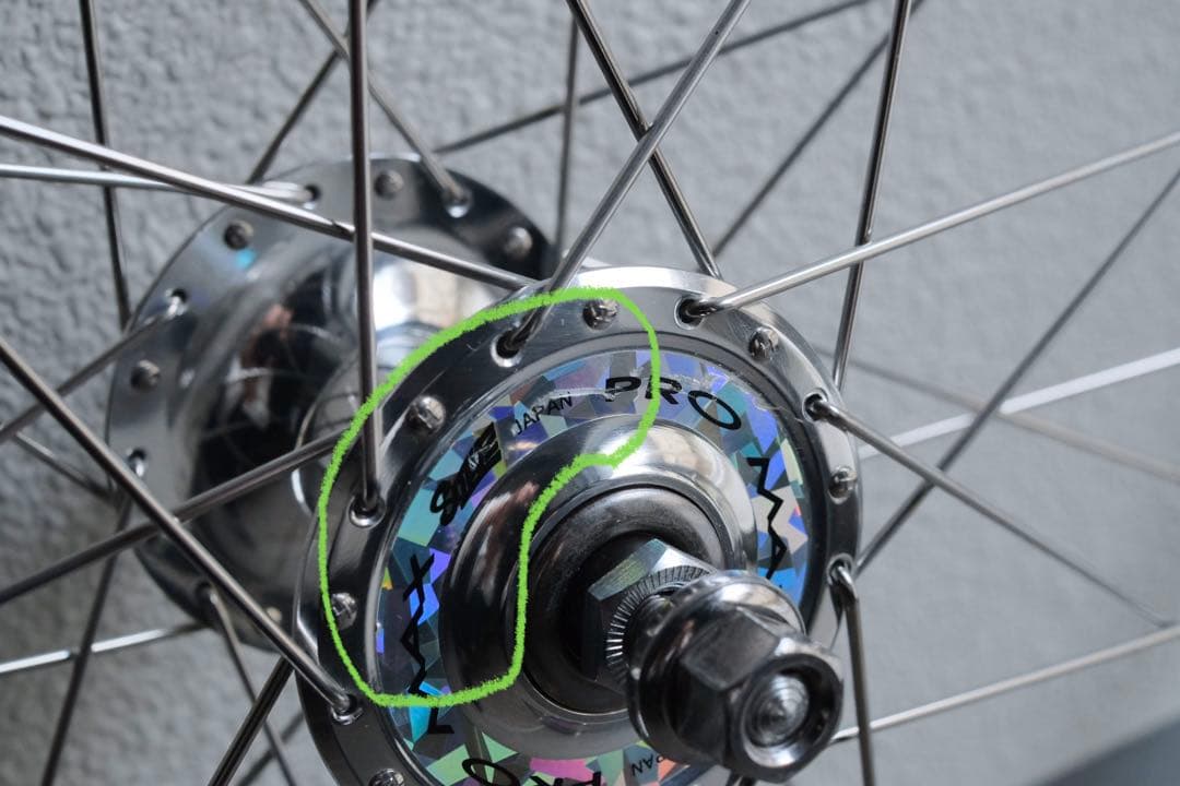 ピスト 前輪 ホイール