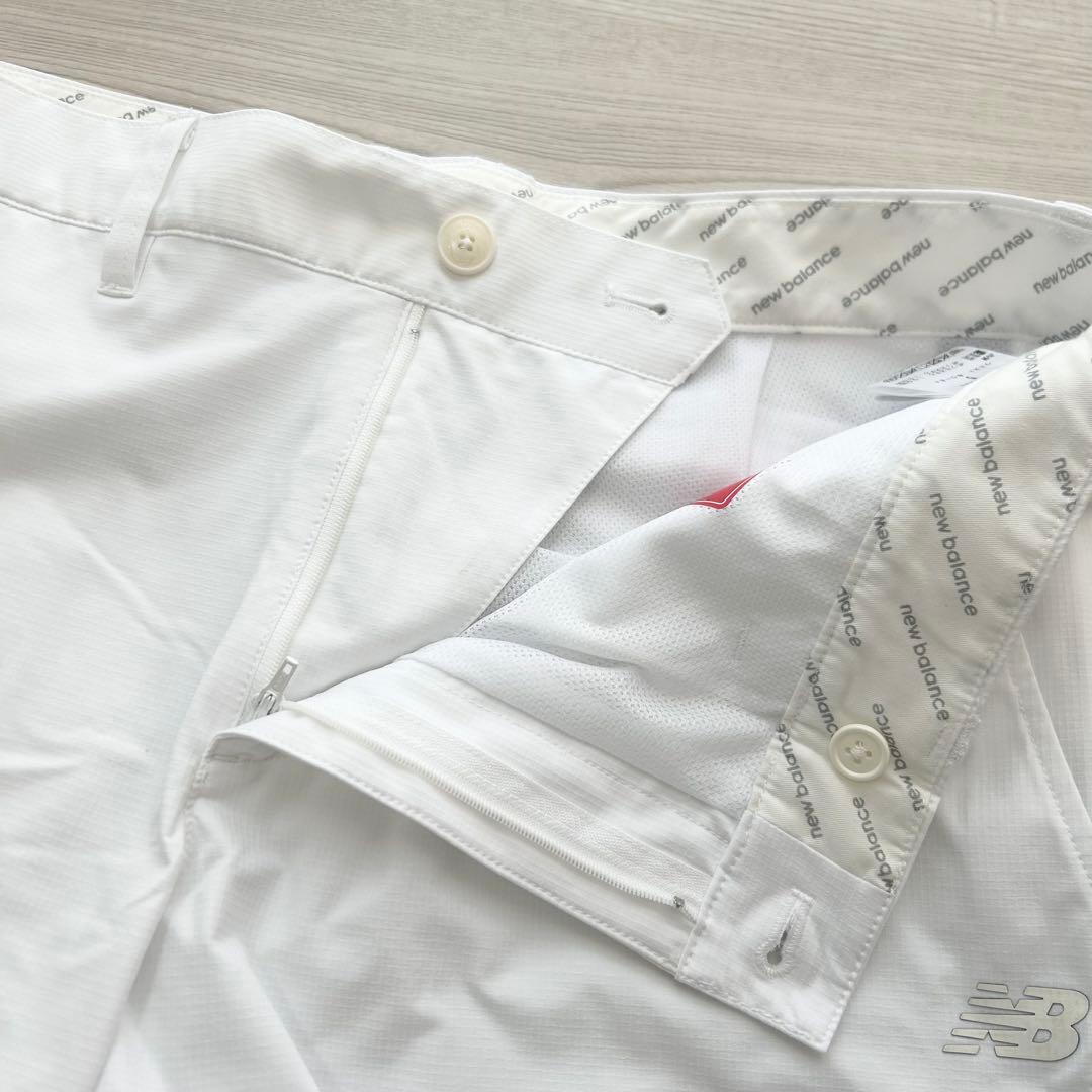 美品　ニューバランスゴルフ　パンツ　ストレッチ　春夏用　ホワイト　サイズ5