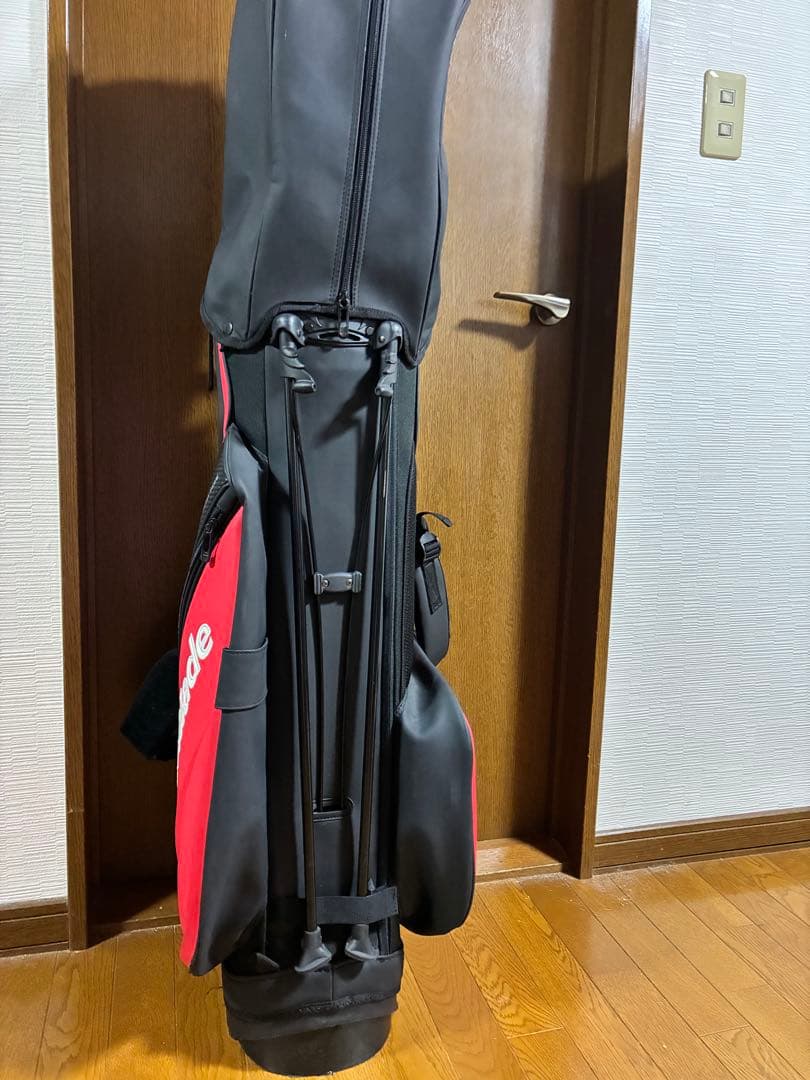 TaylorMade Stealth キャディバッグ 赤黒