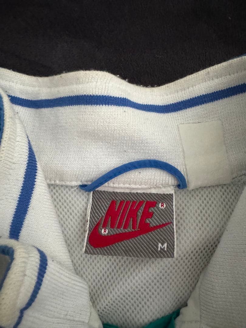 Nike ハーフジップ ウィンドブレーカー M ホワイト/ブルー