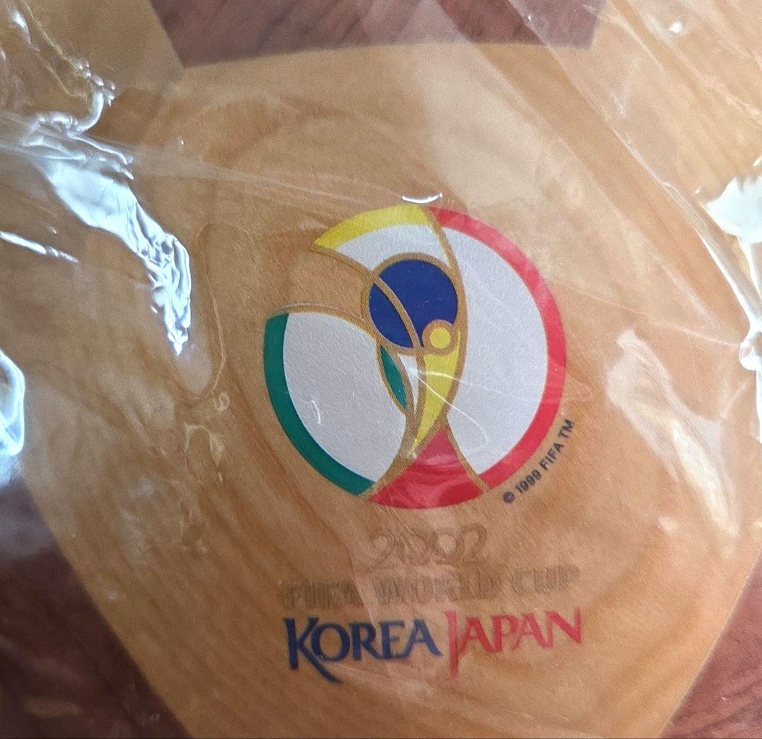2002 FIFA World Cup 公式木製サッカーボール　激レア　新品