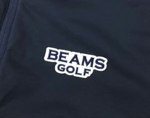 BEAMS GOLF M リバーシブル フリース ジップブルゾン