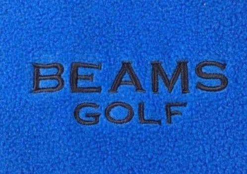 BEAMS GOLF M リバーシブル フリース ジップブルゾン