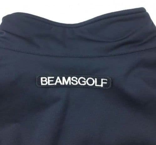 BEAMS GOLF M リバーシブル フリース ジップブルゾン