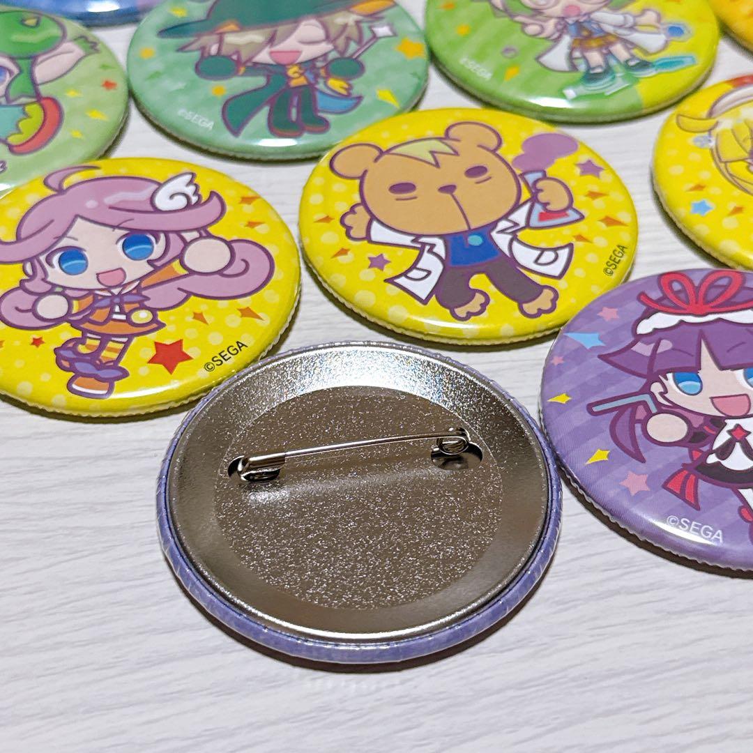 ぷよクエカフェ2025 ミニキャラ 缶バッジ 全種コンプ37個 新品未使用