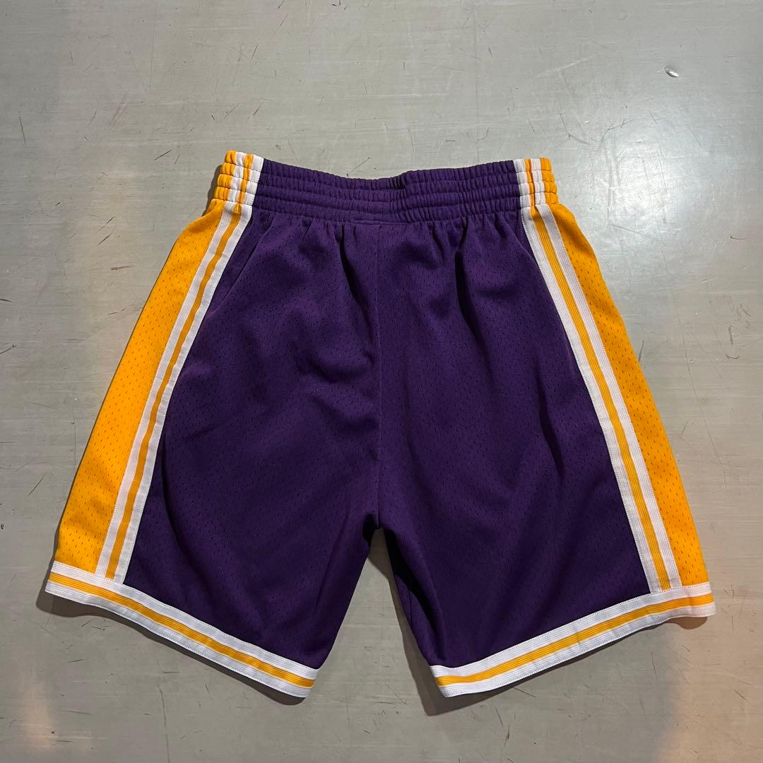 mitchell&ness Lakers shorts レイカーズ バスパン