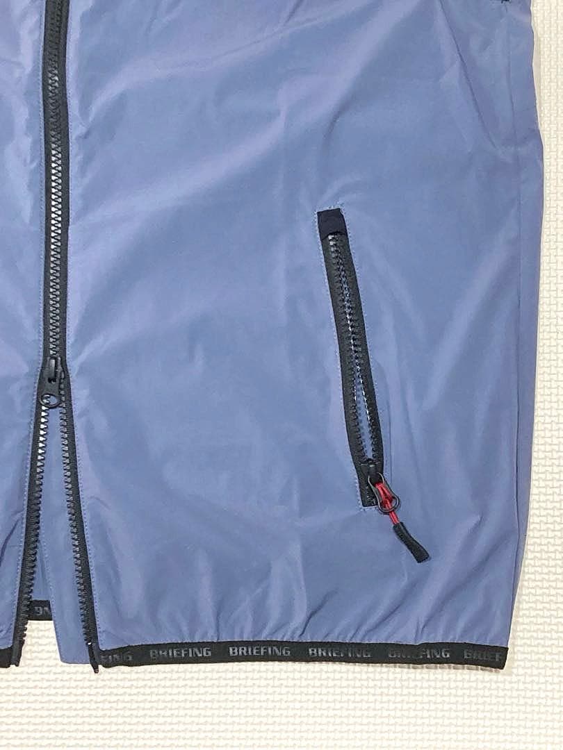 BRIEFING GOLF MS WIND VEST（GRAY／M）