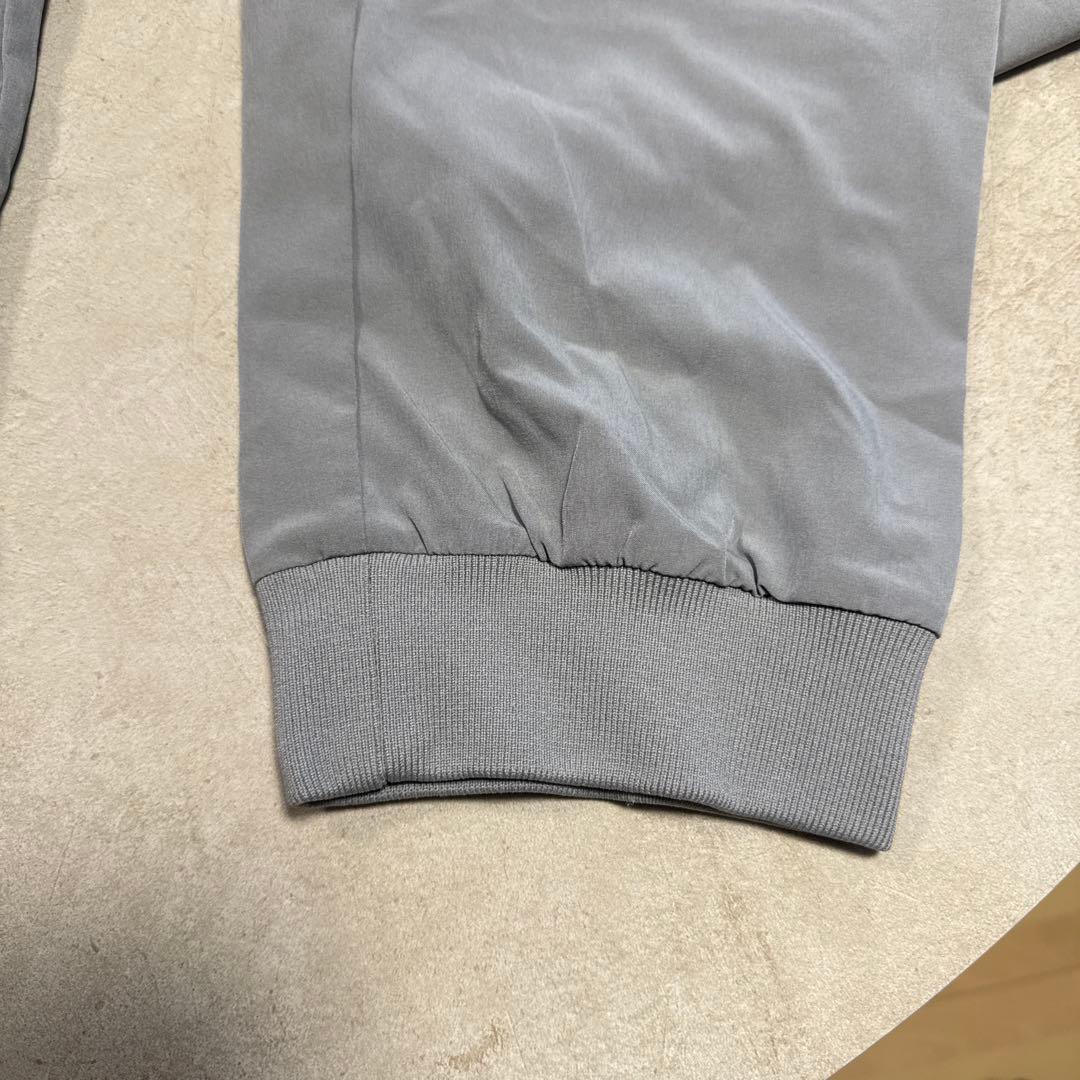 RLX グレー スリムフィット パンツ リブ付き