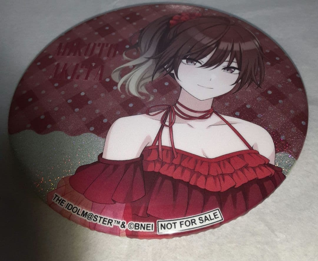 シャニマス パシャっとチャレンジキャンペーン　緋田美琴　缶バッジ