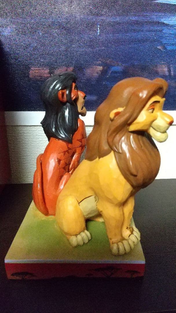 ディズニー　トラディション　ライオンキング　シンバ＆スカー　エネスコ