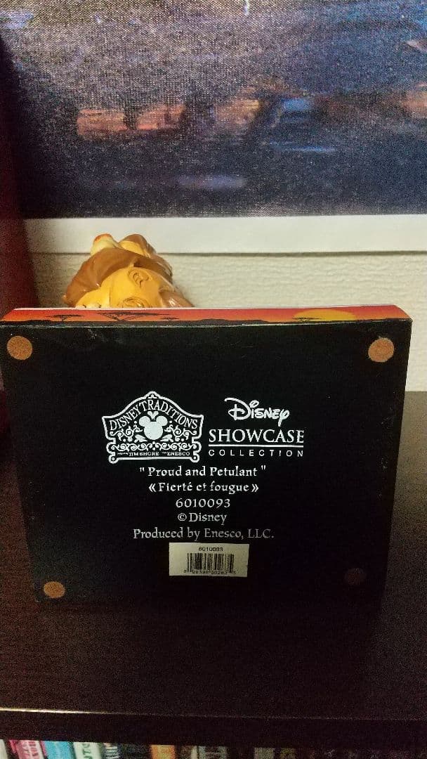 ディズニー　トラディション　ライオンキング　シンバ＆スカー　エネスコ
