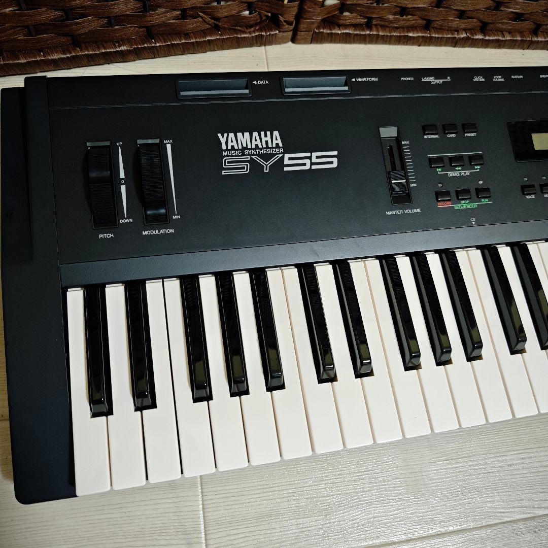 【美品】YAMAHA ヤマハ シンセサイザー SY55 61鍵盤