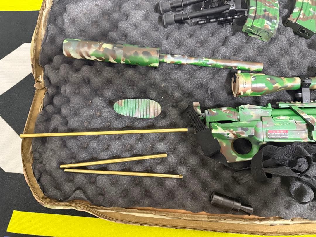 ak47 ヴェータ　スペツナズ　スナイパー仕様　スコープ、リポバッテリー付
