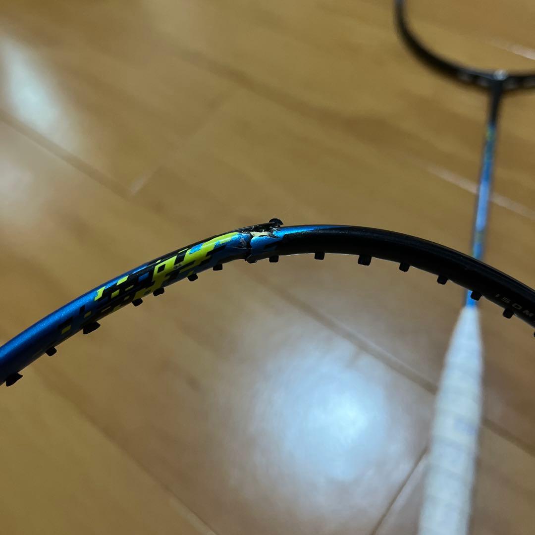ナノフレア700 ジャンク品　バドミントン