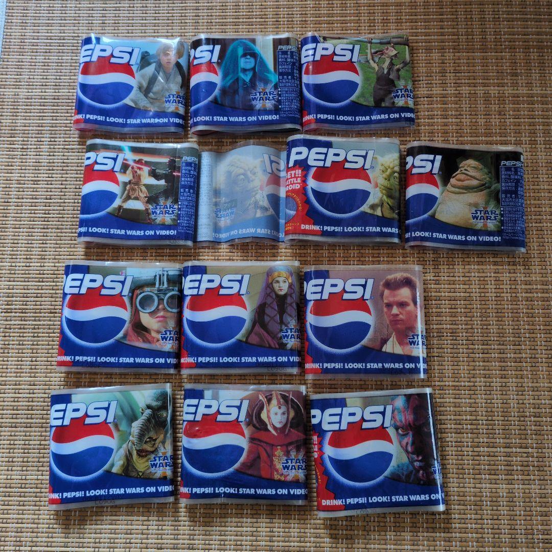 Pepsi スター・ウォーズ エピソード1　ボトルラベル