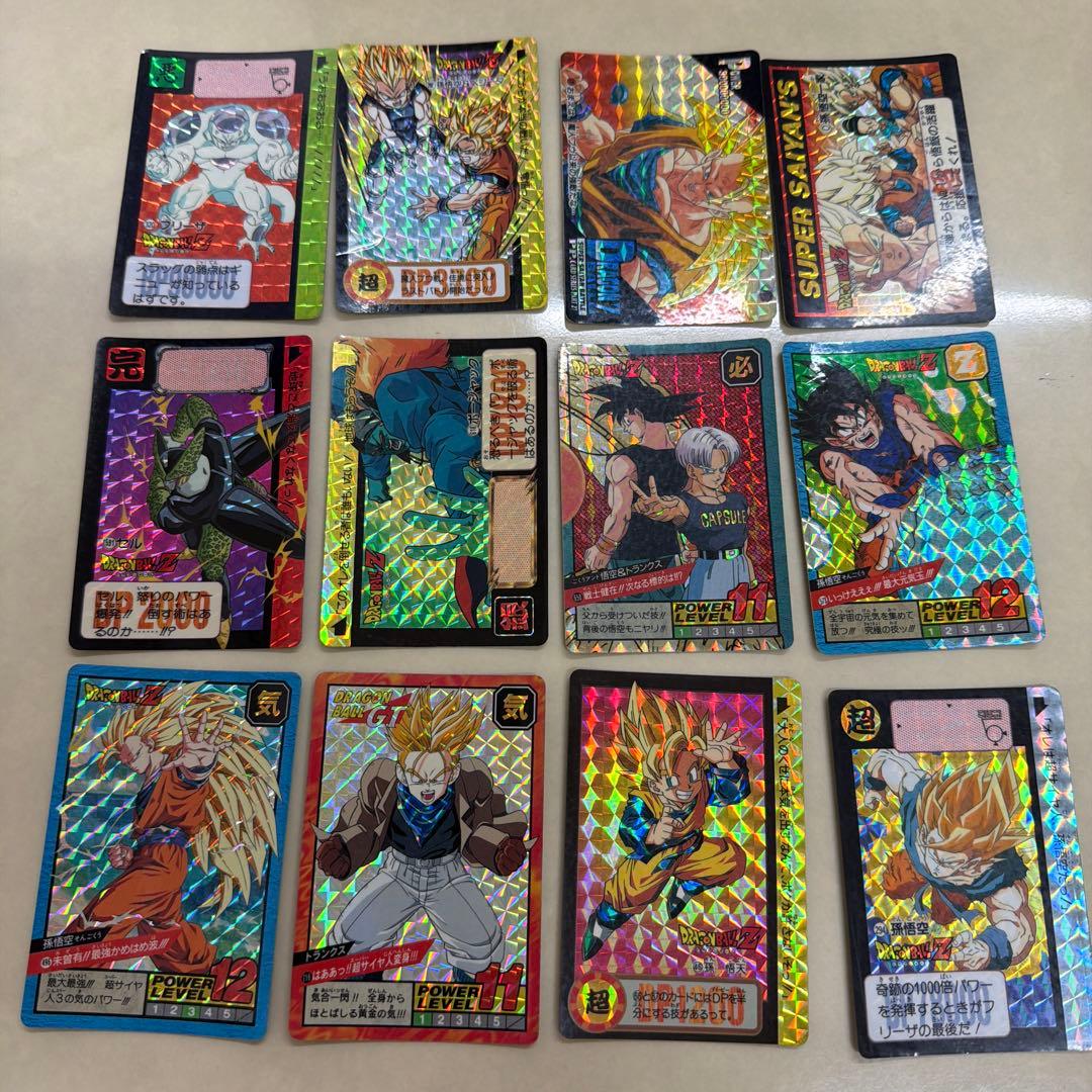 1990年代　当時物　ドラゴンボール　カードダス　カードまとめ　47枚