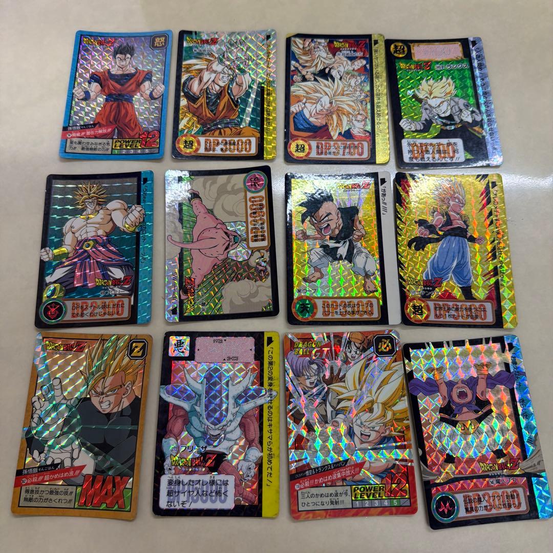 1990年代　当時物　ドラゴンボール　カードダス　カードまとめ　47枚