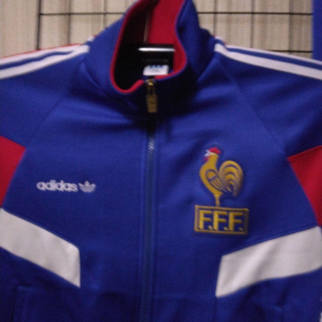 92”フランスWM大会:adidas フランス代表 ジャージ　L