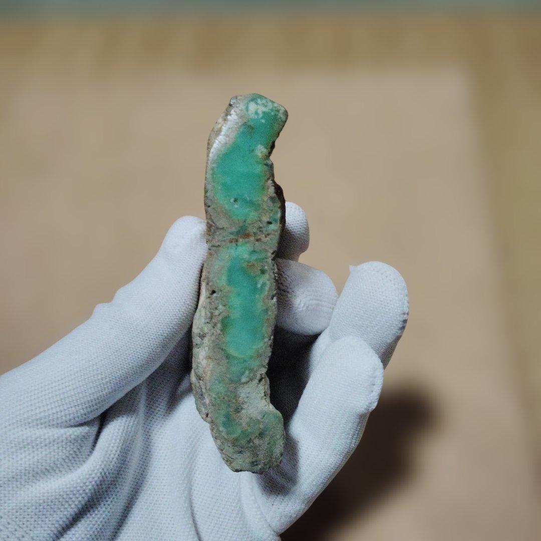 糸魚川翡翠 海石 原石約125 g