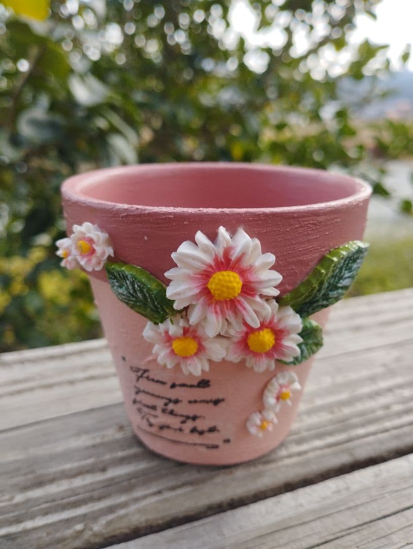 リメ鉢♡リメイク鉢♡リメ缶♡パウンド型リメ缶♡ハンドメイド